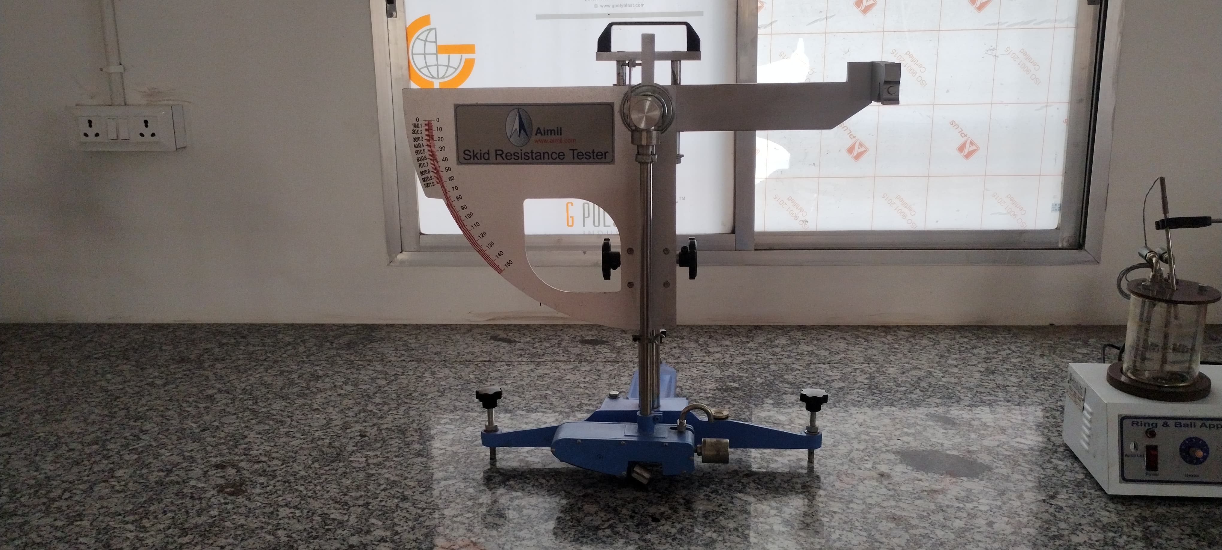 Skid Resistance tester